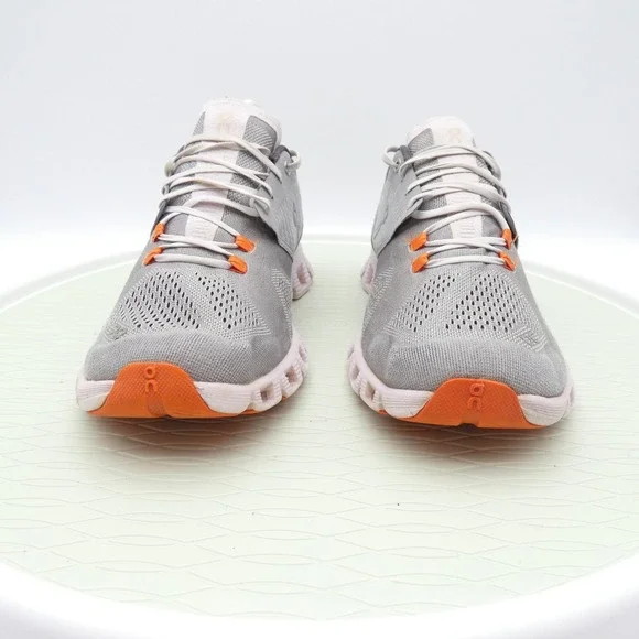 On Running Cloud X Womens US 9.5 Training Shoes Alloy Lily Lace Up Mesh Sneakers - Picture 2 of 10